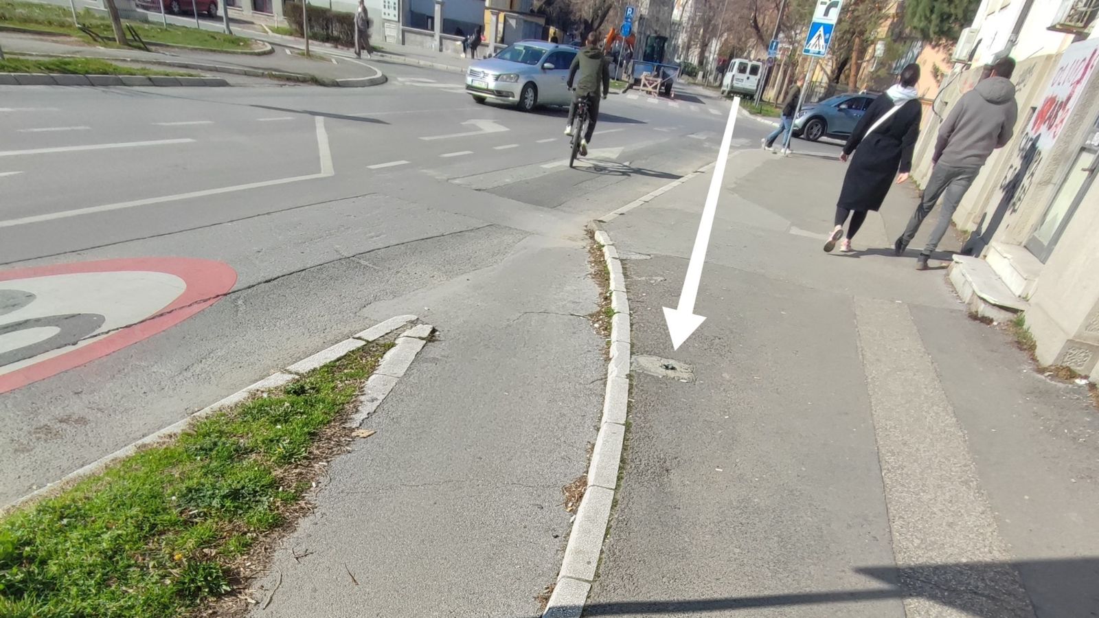 Prijava oštećenja saob. signalizacije u Sutjeskoj
