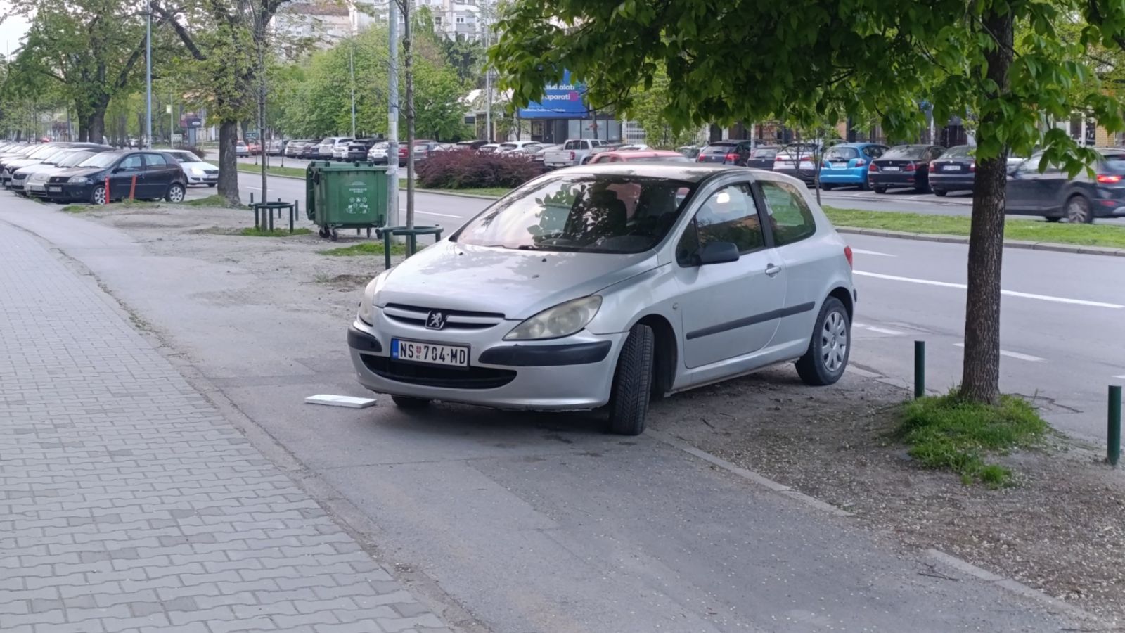 Prijava oštećenja zaštitnih stubića
