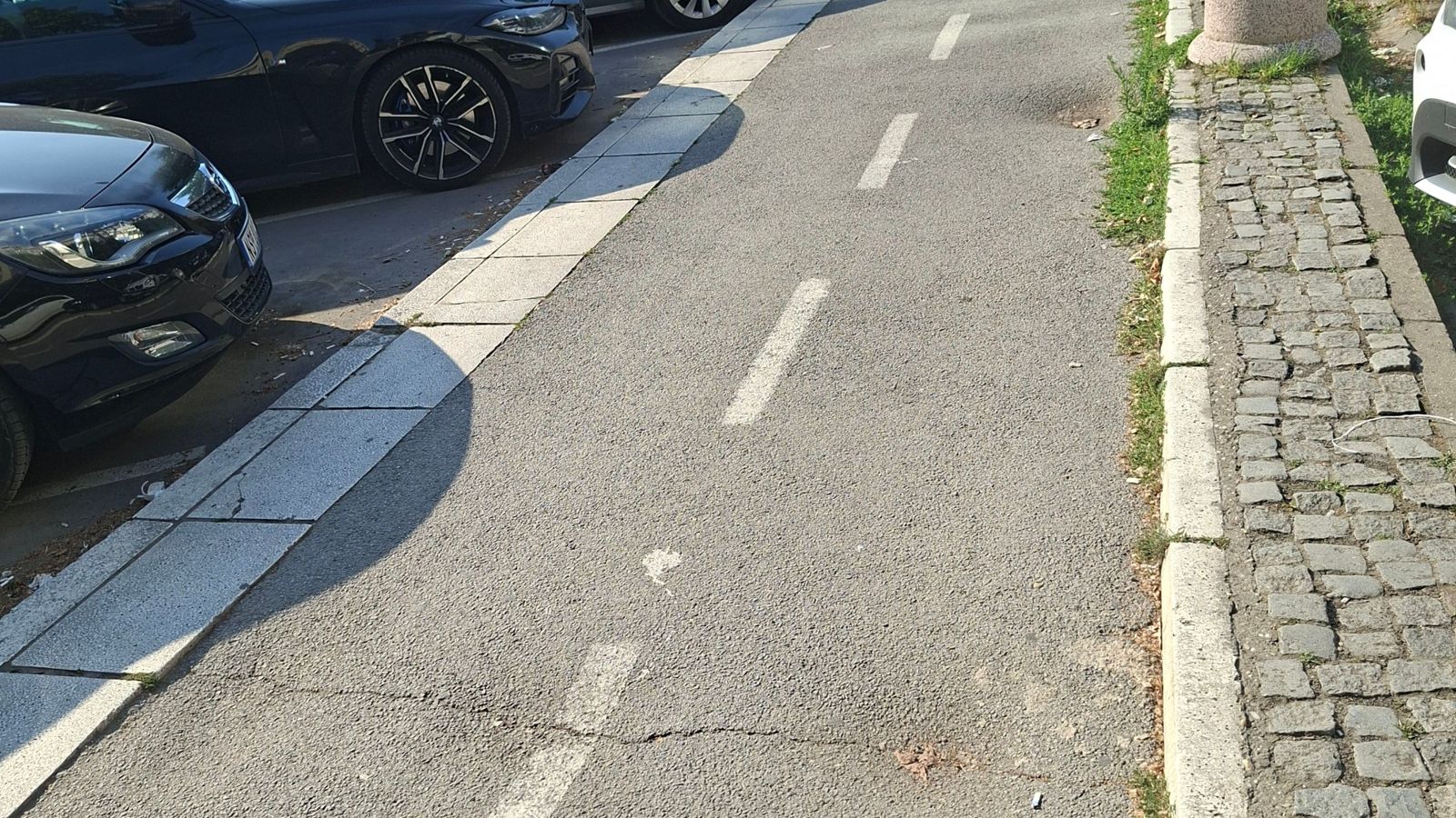 Prijava oštećenja biciklističke staze na Bulevaru oslobođenja
