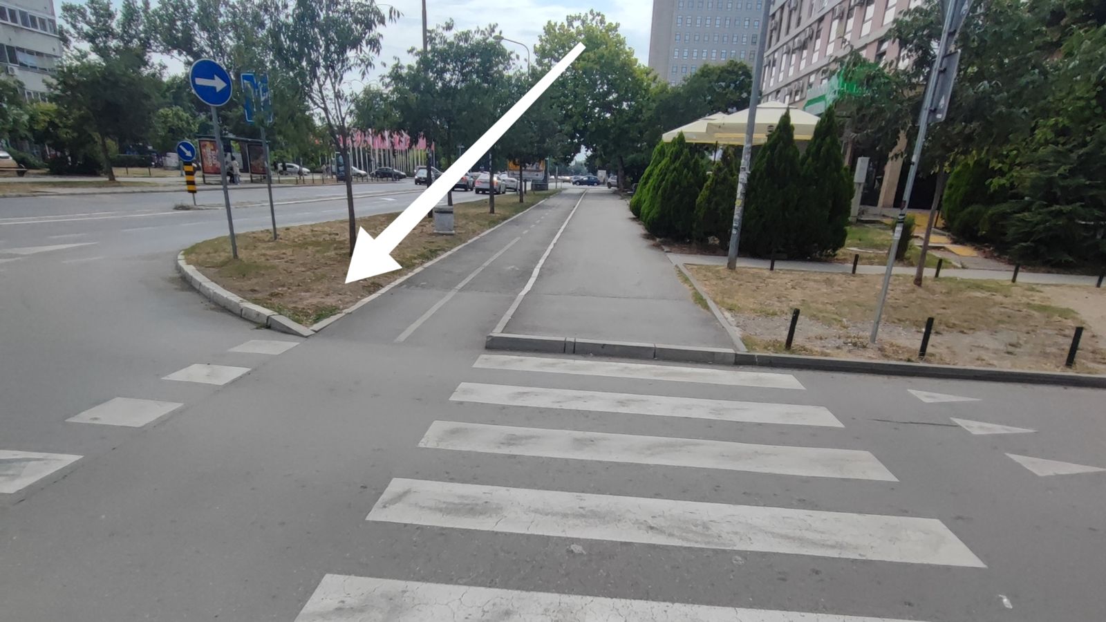 Prijava oštećene saob. signalizacije u Ul. Narodnog fronta