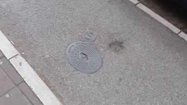 Oštećenje bic. staze u Braće Ribnikar 21