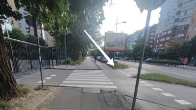 Prijava nedostatka saob. signalizacije na Bul. cara Lazara 67 (kod muzičke škole)