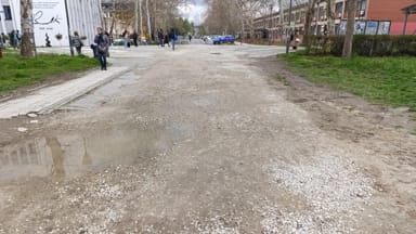 Prijava oštećenja saobraćajne infrastrukture - Kampus Univerziteta u Novom Sadu