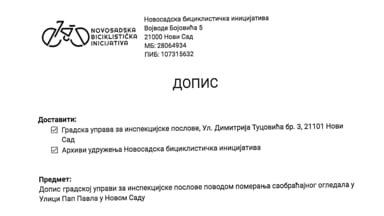 Prijava oštećenja saob. signalizacije