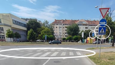 Prijava neusklađene saob. signalizacije na uglu Dr Sime Miloševića i Bul. cara Lazara