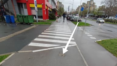 Prijava oštećenja saob. signalizacije na Bul. cara Lazara (kod NIS male pečurke)