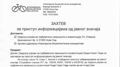 Zahtev za pristup informacijama od javnog značaja