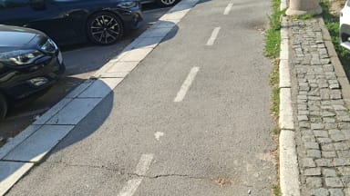 Prijava oštećenja biciklističke staze na Bulevaru oslobođenja