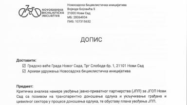 Kritička analiza uvođenja JPP u JGSP "Novi Sad"
