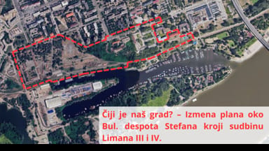 Primedbe na plan Limana III i IV