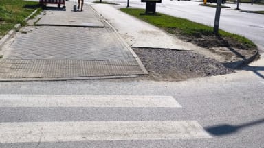 Oštećenje bic. staze u Veselina Masleše