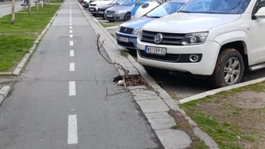 Prijava oštećenja biciklističke infrastrukture