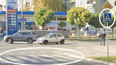 Prijava neusklađene saob. signalizacije na raskrsnici M. Gokrog i Sutjeske